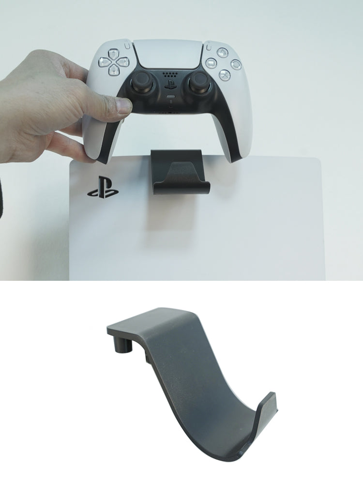 Monzlteck Wall mount for ps5/ps5 slim .Steel Mount Wall Holder Bracket for ps5 slim,Digital and Disc,Easy To Install - Monzlteck