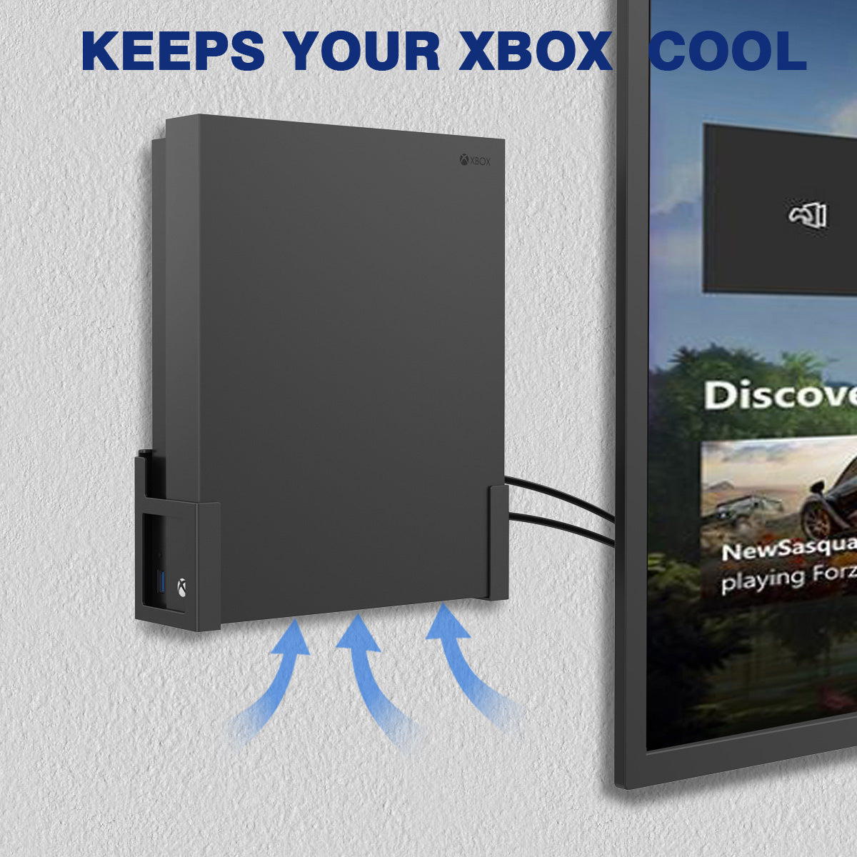 Monzlteck Wall Mount For Xbox one X - Monzlteck