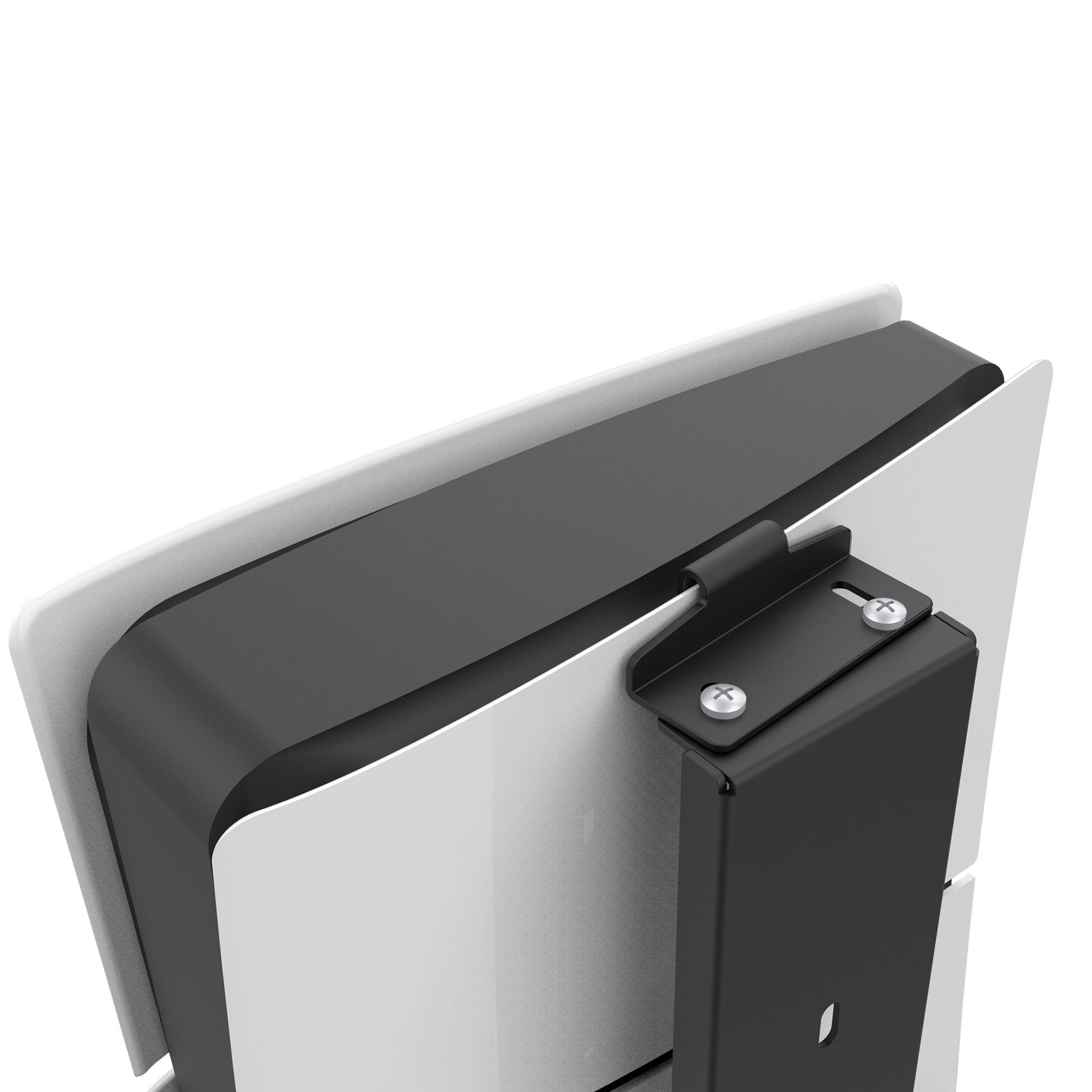 Monzlteck Wall mount for ps5/ps5 slim .Steel Mount Wall Holder Bracket for ps5 slim,Digital and Disc,Easy To Install - Monzlteck