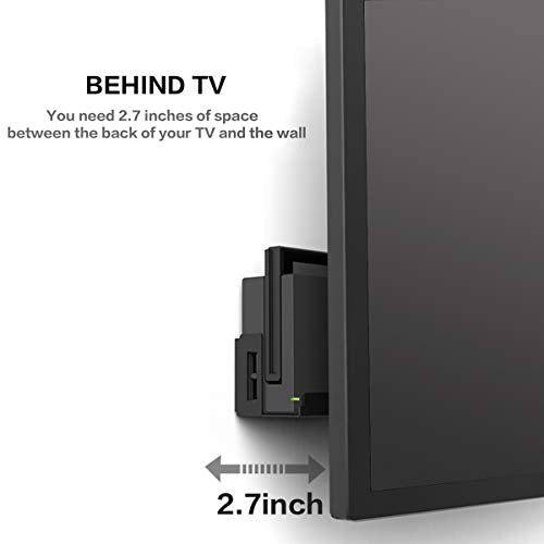 Wall Mount for Nintendo Switch Dock,compatiable with switch OLED,Make The Switch Near Or Behind Your Wall Mount TV - Monzlteck