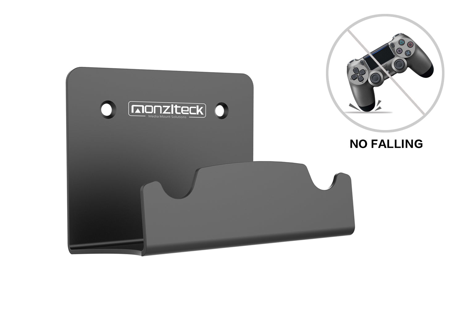 Wall Mount For PS4(PlayStation4) Controller(2-Pack) - Monzlteck