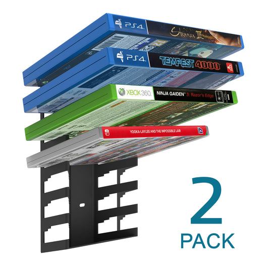 Video Game Case Storage Wall Mount(Xbox,ps4,nintendo switch) - Monzlteck