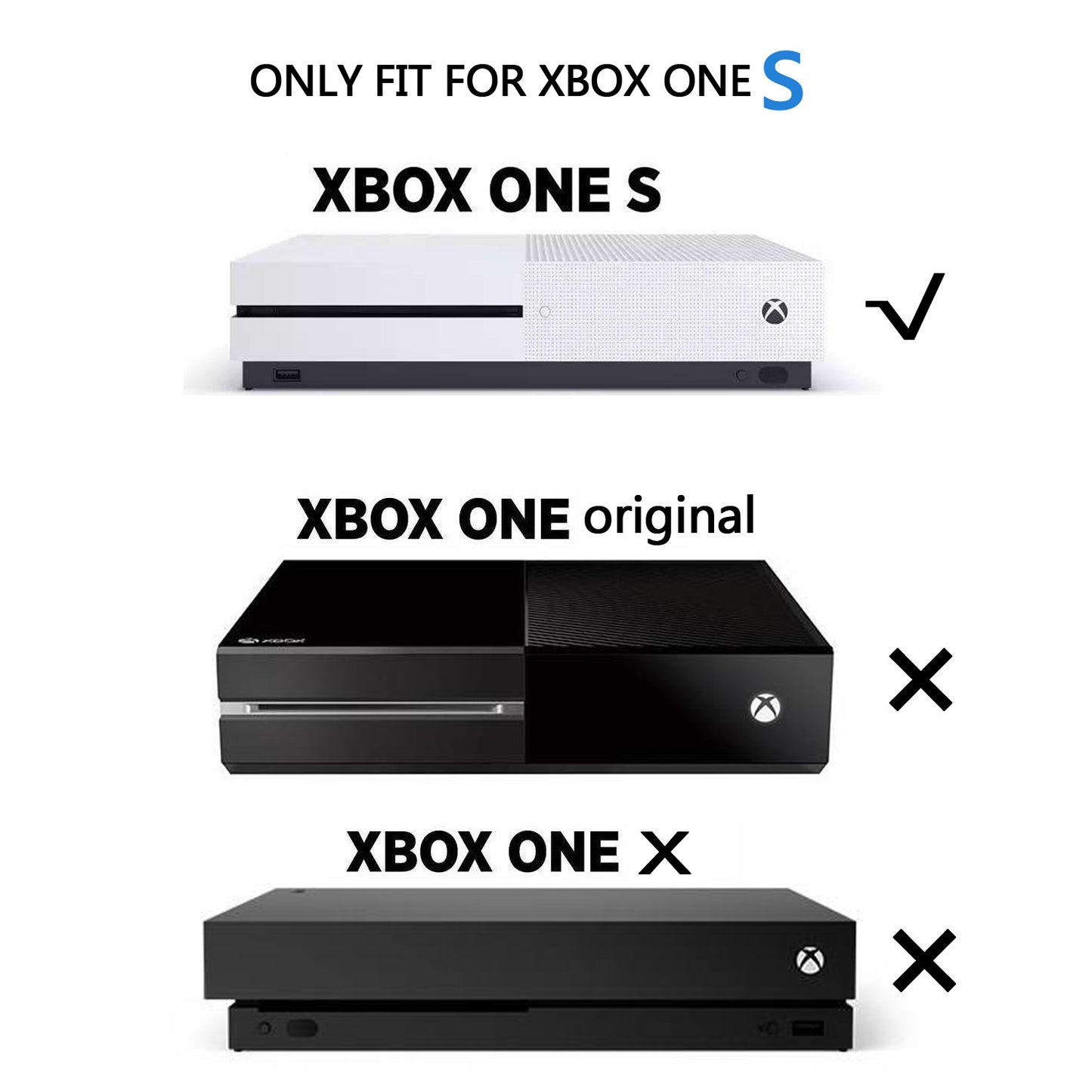 Monzlteck Wall Mount For Xbox One S - Monzlteck