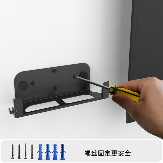 Monzlteck Wall Mount Bracket for Nintendo Switch 2 Dock, Left Side TV Mount, Metal Construction, Space-Saving Design