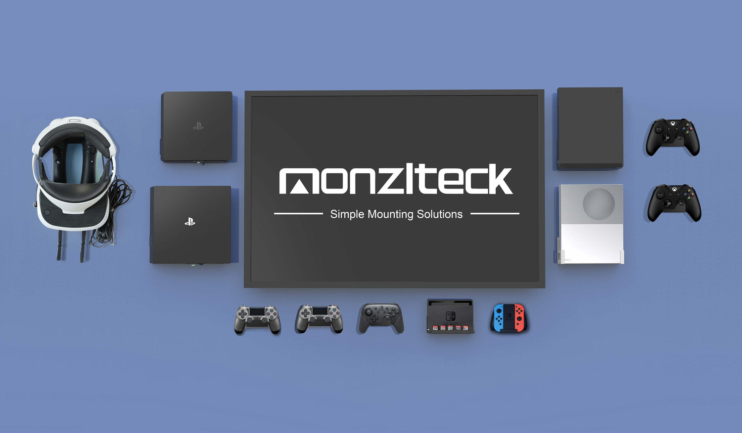 Soporte para Mando Playstation Xbox Nintendo Switch - Montech