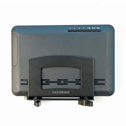 Monzlteck Adjustable Small Device Wall Mount Or VESA Mount Behind The Monitor |Design for Streaming Media Player, Switch, WII,Cable Boxes, Modems,Router,Power,Mini pc,mac Mini,OptiPlex MFF and More