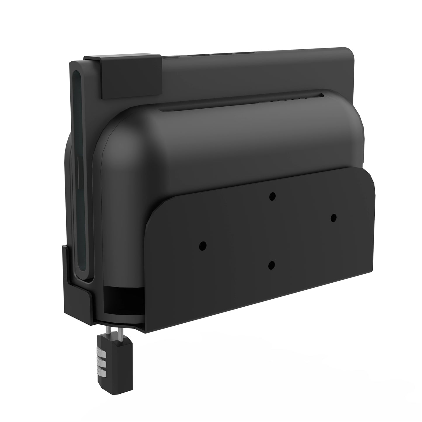 Monzlteck Heavy Duty Anti-Theft Wall Mount for Switch2 – Secure Lockable Metal Bracket with Password Lock ，Includes Mounting Hardware