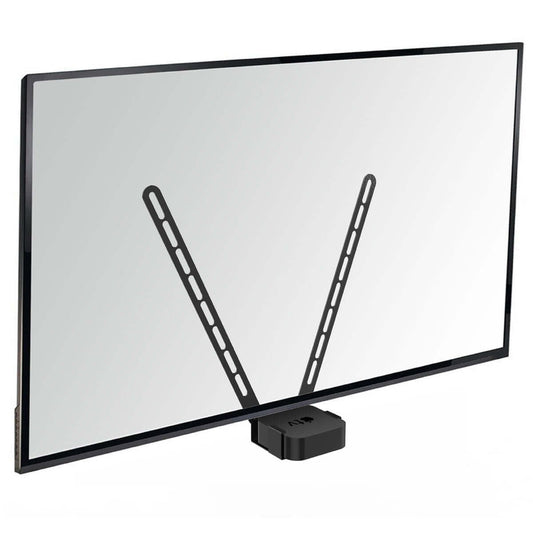 Monzlteck TV Mount for Apple TV 4K-3rd, Mounting It Above or Below The TV(Up to 75" Displays)
